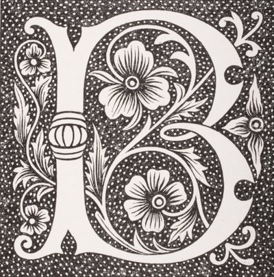 Letra decorada 